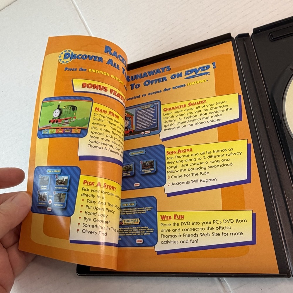 Thomas And Friends Races Rescues And Runaways DVD - Picture 9 of 9